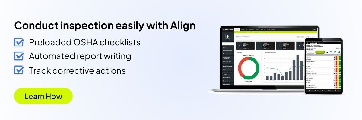 conduct inspections easily with Align