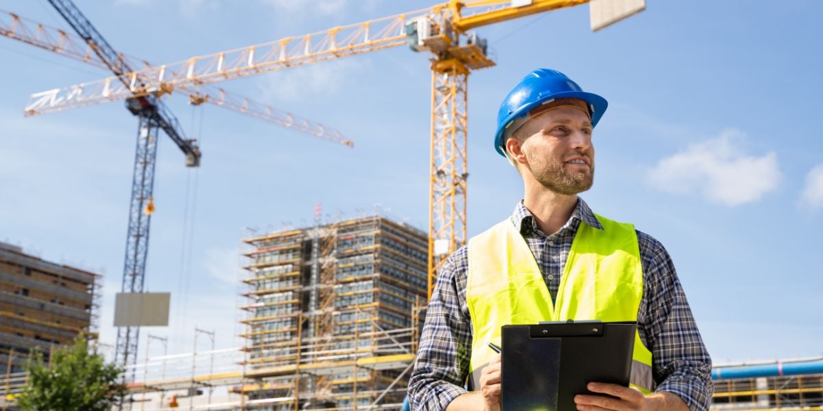 construction worker on a job site