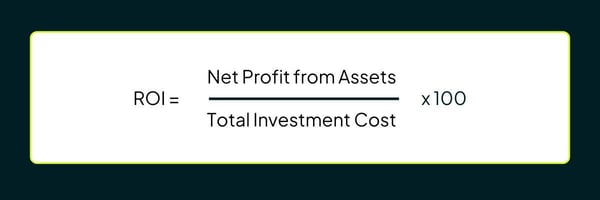 ROI for for construction tools and equipment